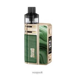 VOOPOO Elektronine Cigarete - VOOPOO DRAG E60 ankšties rinkinys snapeliai žali 00V8JX187