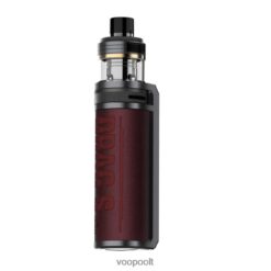 VOOPOO Elektronine Cigarete - VOOPOO DRAG S PRO ankšties rinkinys mistinė raudona 00V8JX287