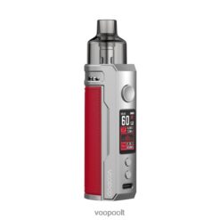 VOOPOO Elektronine Cigarete - VOOPOO DRAG S pod mod rinkinys sidabro raudonumo 00V8JX202