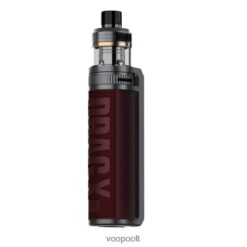 VOOPOO Elektronine Cigarete - VOOPOO DRAG X PRO rinkinys mistinė raudona 00V8JX217