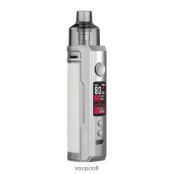 VOOPOO Elektronine Cigarete - VOOPOO DRAG X pod mod rinkinys sidabro baltumo 00V8JX177