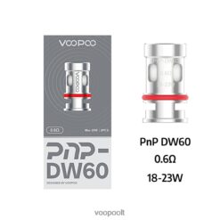 VOOPOO Kaina - VOOPOO PNP ritės (5 vnt.) pnp-dw60 00V8JX604
