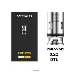VOOPOO Kaina - VOOPOO PNP ritės (5 vnt.) pnp-vm5 00V8JX599