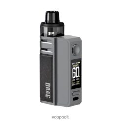 VOOPOO Vienkartines - VOOPOO DRAG E60 ankšties rinkinys juodas 00V8JX183