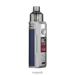 VOOPOO Vienkartines - VOOPOO DRAG S pod mod rinkinys sidabrinė mėlyna 00V8JX203