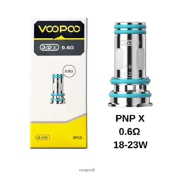 VOOPOO Vienkartines - VOOPOO PNP X ritės (5 vnt.) 0,6 omo 00V8JX608