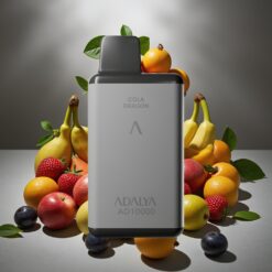 Adalya AD 10000 Puffs Disposable Vape Berlyno Naktis, 14 ml, USB-C