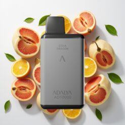 Adalya AD 10000 Puffs Disposable Vape Damos Žudikė (Space Gray, 2% nikotino)