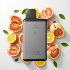 Adalya AD 10000 Puffs Disposable Vape Mėtynų Taškas, 14 ml, USB-C