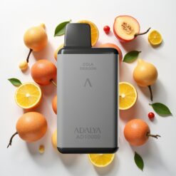 Adalya AD 10000 Puffs Disposable Vape Mano Meilė (Space Gray, USB-C)