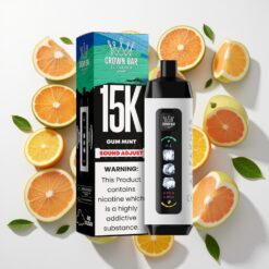 Al Fakher 15k Ice Adjust Clouds Disposable Device Dantenų Mėta (15000 užtraukimų, 22ml skystis)
