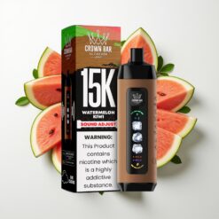 Al Fakher 15k Ice Adjust Clouds Vienkartinis Įrenginys Arbūzas/Kivis (15000 užsispyrų, 850mAh)