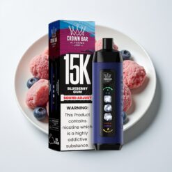 Al Fakher 15k Ice Adjust Clouds Vienkartinis Įrenginys Mėlynių Guma