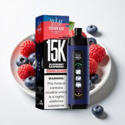 Al Fakher 15k Ice Adjust Debesis Vienkartinis Įrenginys Mėlynė Avietė