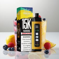 Al Fakher 15k Ice Adjust Debesis Vienkartinis Įrenginys Mėlynų Uogų Limonadas