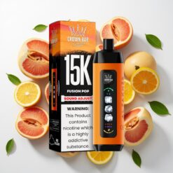 Al Fakher 15k Ice Adjust Debesys Vienkartinis Įrenginys Fusion Pop