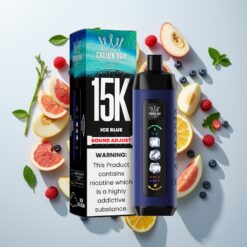 Al Fakher 15k Ice Adjust Debesys Vienkartinis Įrenginys Mėlynasis Ledas