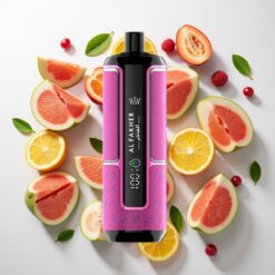 Al Fakher Crown Bar 15K Hypermax Nešiojamasis Vape'as Ledo Šviesa, 22ml, 15 000 Traukimų
