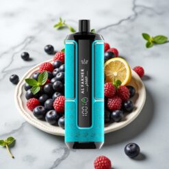 Al Fakher Crown Bar 15K Hypermax Nešiojamasis Vaporizatorius Juodųjų Serbentų Mėta