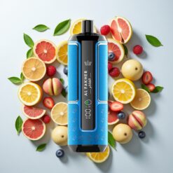 Al Fakher Crown Bar 15K Hypermax Nešiojamasis Vaportuvė Mėlynasis Vandenynas, 22ml, 15K Pufų