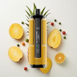 Al Fakher Crown Bar 15K Hypermax Vienkartinė Vape Sistema Mangas Ananasas 15K Pūkų
