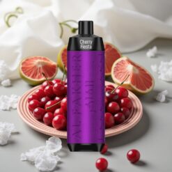 Al Fakher Crown Bar 8000 Crystal Vienkartinis Vapas Vyšnių Fiesta (18ml, 8000 Puffų)