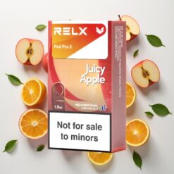 RELX Pod Pro 2 0% Nikotino Sultingasis Obuolys 1.9ml/600 puff