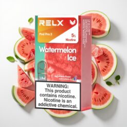 RELX Pod Pro 2 Arbūzo Ledas 5% Nikotino 1,9ml 600 Pūkštelių