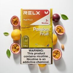 RELX Pod Pro 2 Passion Fruit 3% 1.9ml 600 pūkšt