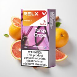 RELX Pod Pro 2 Rūgščios Vynuogės Nikotino Lygis 3% Talpa 1,9ml