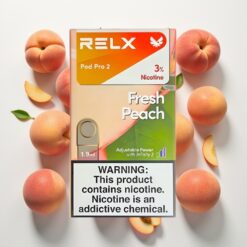 RELX Pod Pro 2 Šviežios Persiko Skonis Nikotinas 3% 1.9ml Talpa