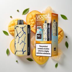 Vozol Neon 45K 45000 Pūsų Disposable Vape Mango Ledas | 20ml, 800mAh, Tinklas