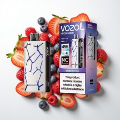 Vozol Neon 45K 45000 Puffs Disposable Vape Mišrios Uogos, 800mAh, 20ml