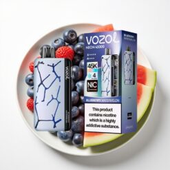 Vozol Neon 45K 45000 Puffs Vienkartinis Vapas Mėlynųjų Uogų ir Arbūzas 20ml 800mAh