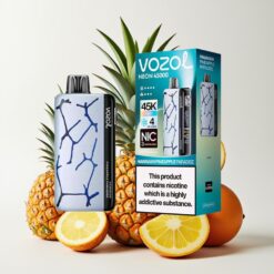 Vozol Neon 45K Vienkartinis Vapas Havajų Ananasų Rojus 45000 Pūsmukų 20ml