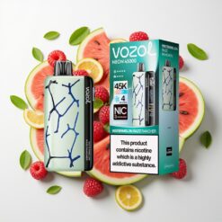 Vozol Neon 45k Vandensmeliono Razz Rancher 45000 Puffs 20ml 50mg