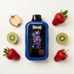 Uwin Digital Box 68K vienkartinė vape kasetė: išmanusis ekranas, tinklelio ritė